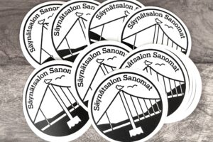 Säynätsalon Sanomat -tarra